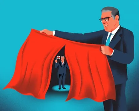 It has Come to This: Keir Starmer Now Serves as Merely the Warm-Up Act for Nigel Farage