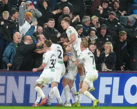 Agony for Forest's Manager as Swansea Surprise Forest with Late Revival